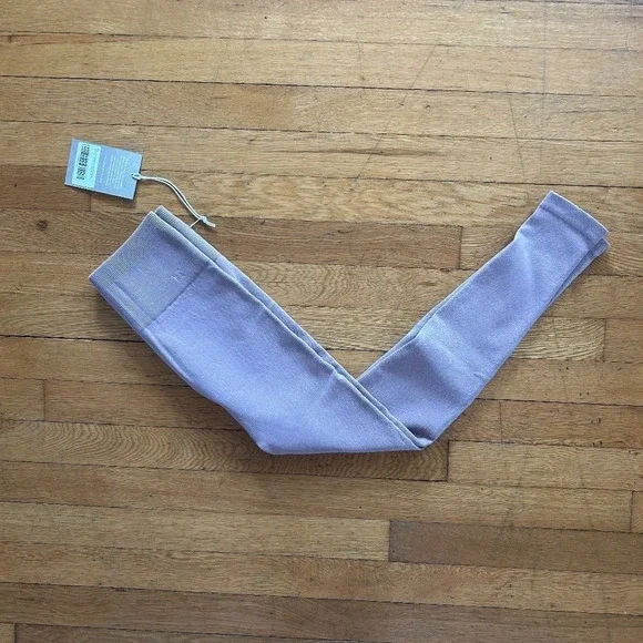 Everlane Seamless Legging XS/S Light Purple Compression Workout High Waisted - Picture 6 of 14
